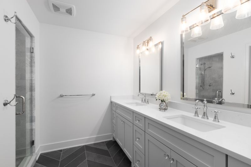 Bathroom Remodel with Double Vanities