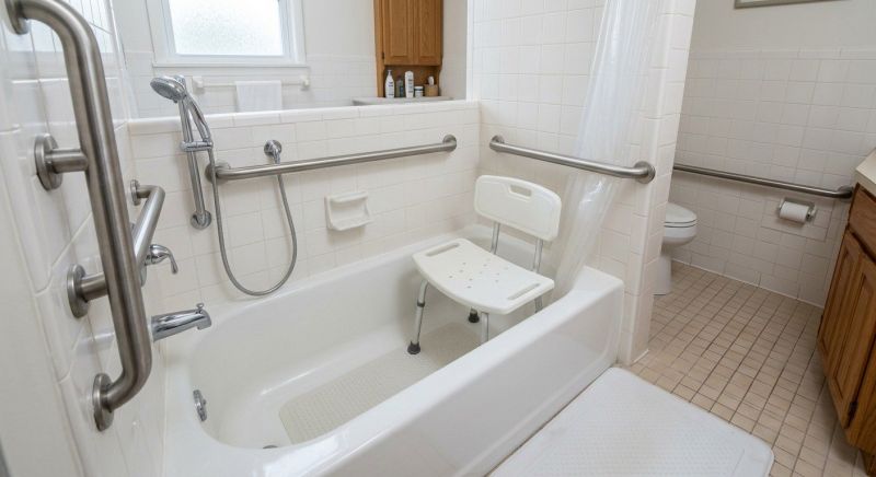 Elderly Bathtub Installation